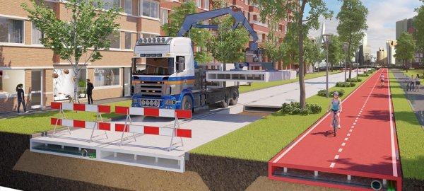 世界上第一条智能塑料自行车道在荷兰建成(图1)